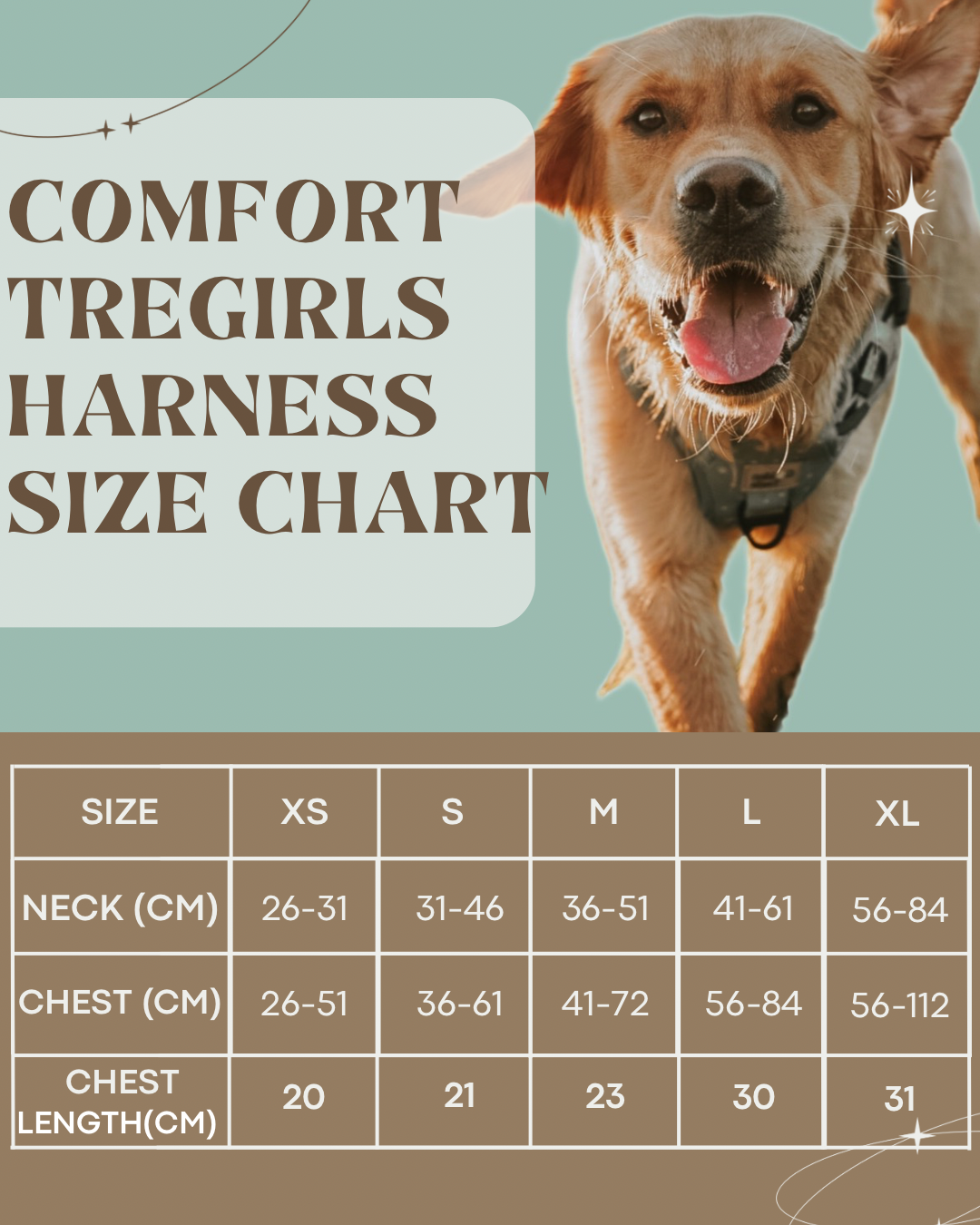 Tregirls Adjustable Harness - Comfort Range