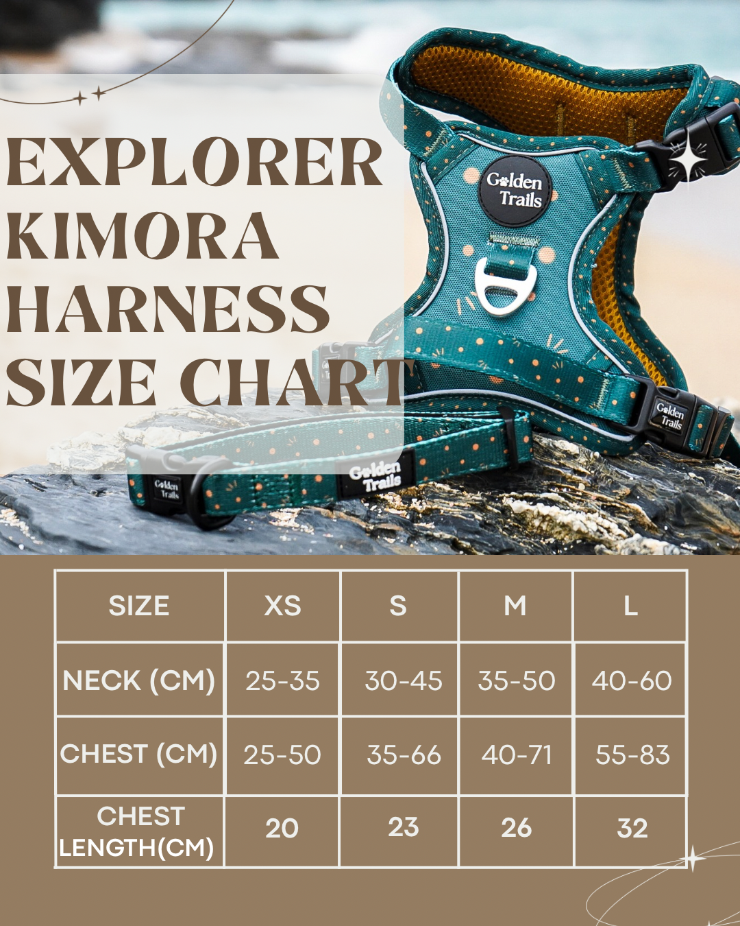 Kimora Adjustable Harness - Explorer Range